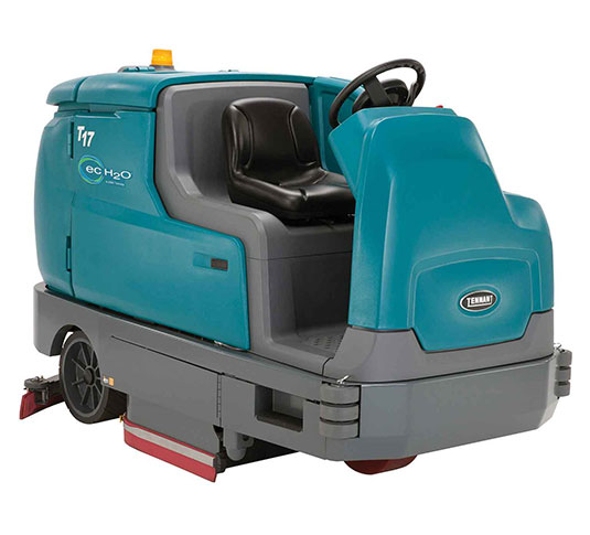 Tennant T17 accugedreven opzit-schrobmachine
